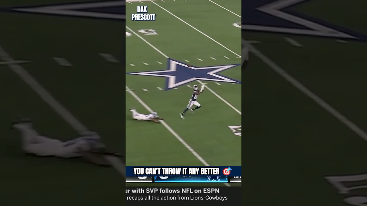 Dak Prescott Hits CeeDee Lamb in Stride for 92-Yard TD!
