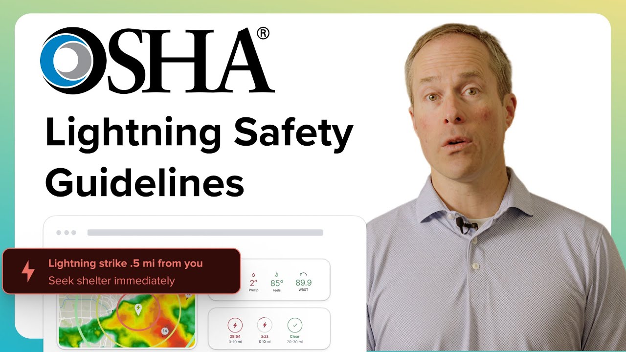 OSHA Lightning Safety Rules (2025)