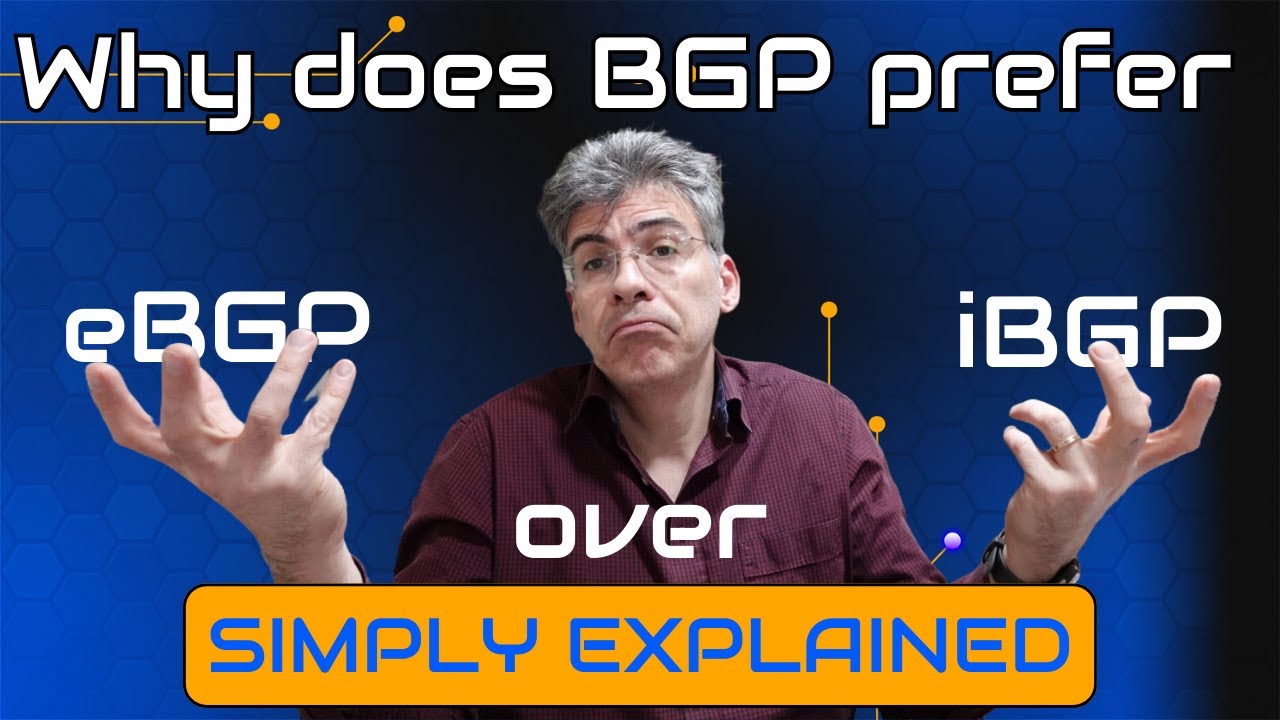 BGP - Dlaczego algorytm BGP preferuje trasy eBGP nad trasami iBGP?