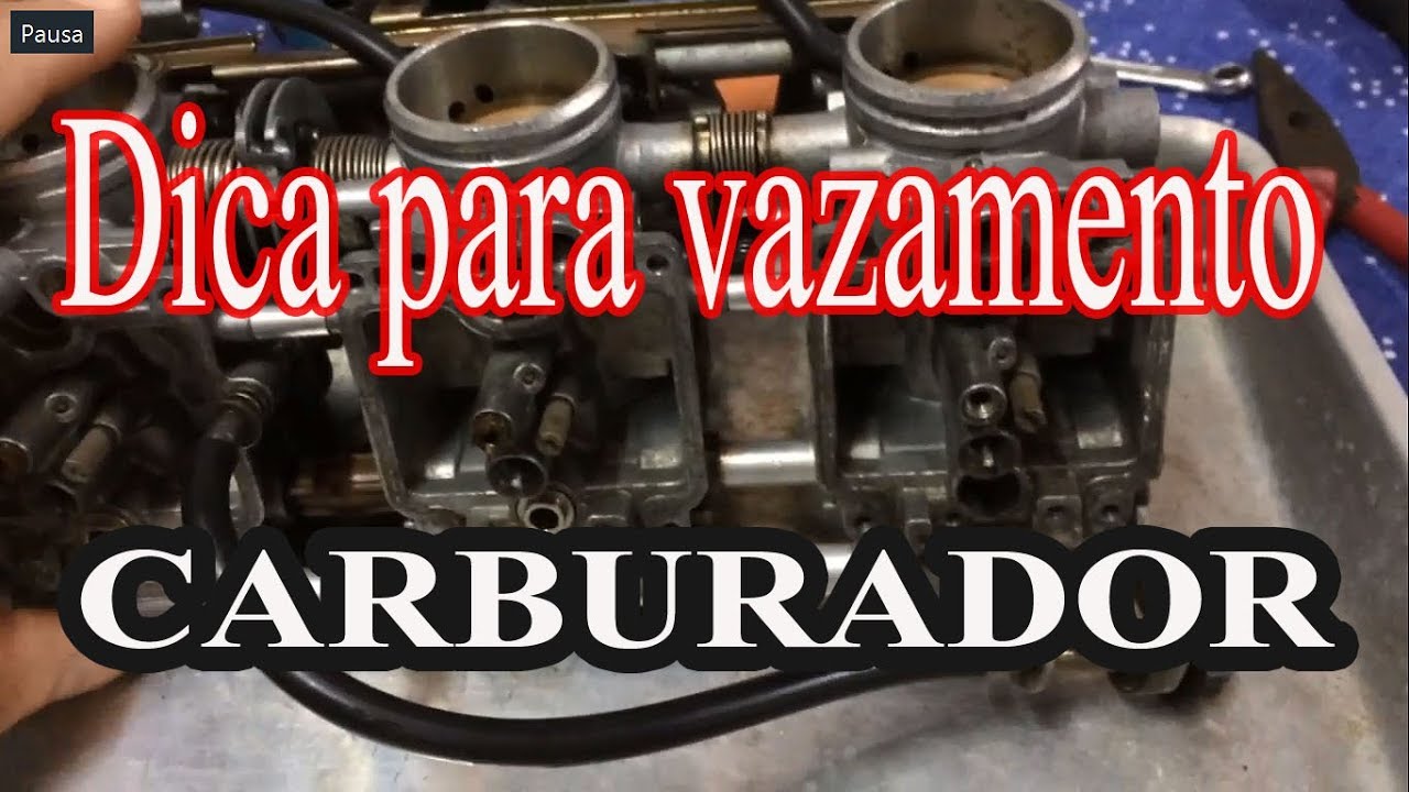 GSX750F Vazamento carburador possivel problema