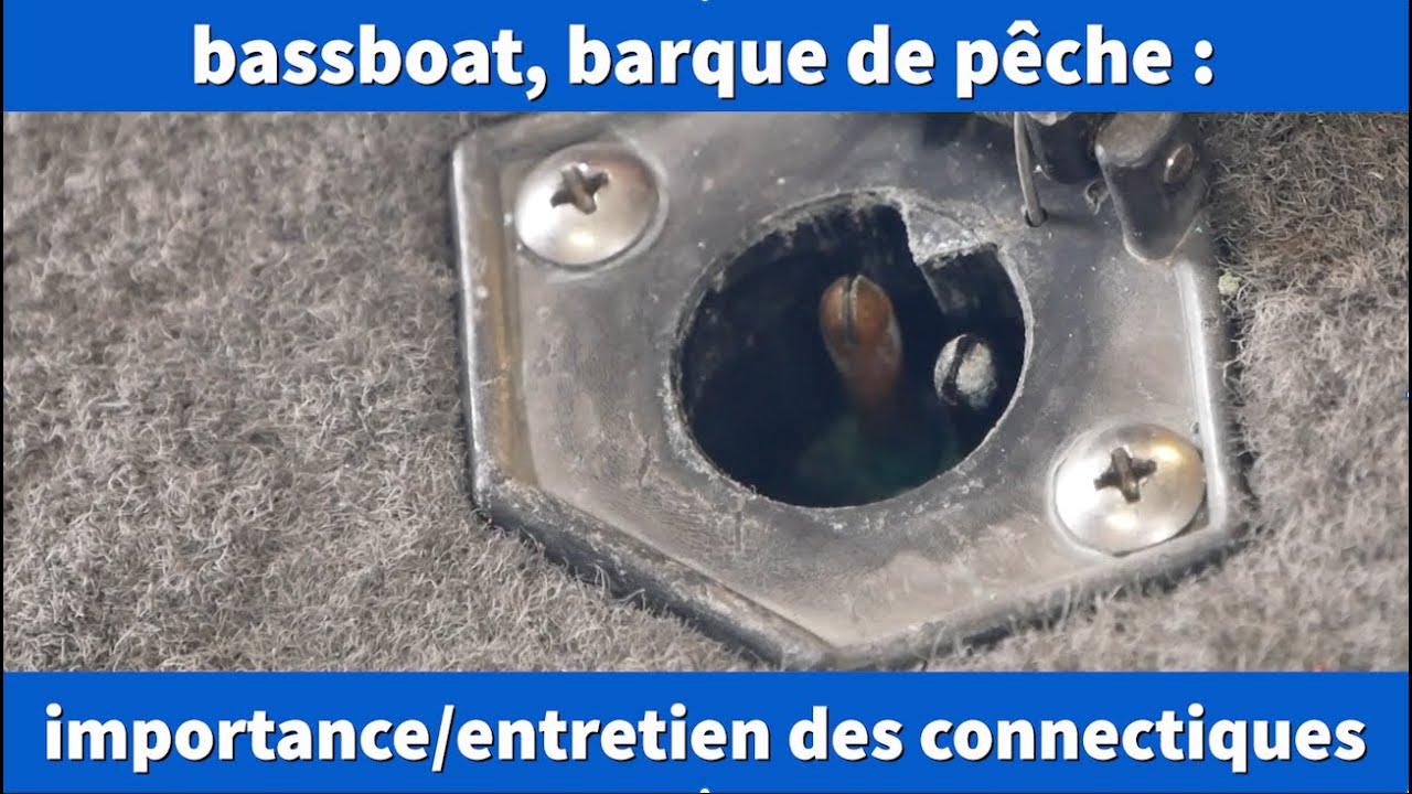 Pose de pro (2) : les connectiques de sondeur et moteur (entretien, problèmes, solutions...)