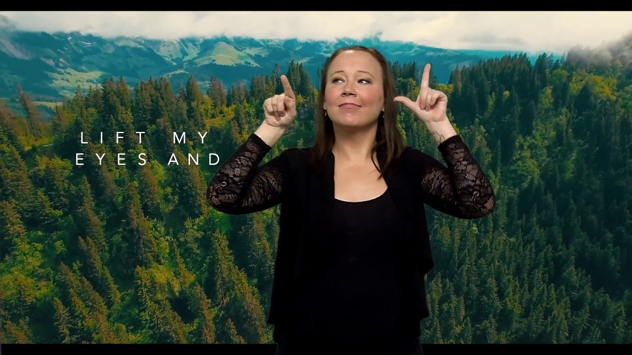 Nicole Nordeman -sound of surviving - ASL/international signlanguage