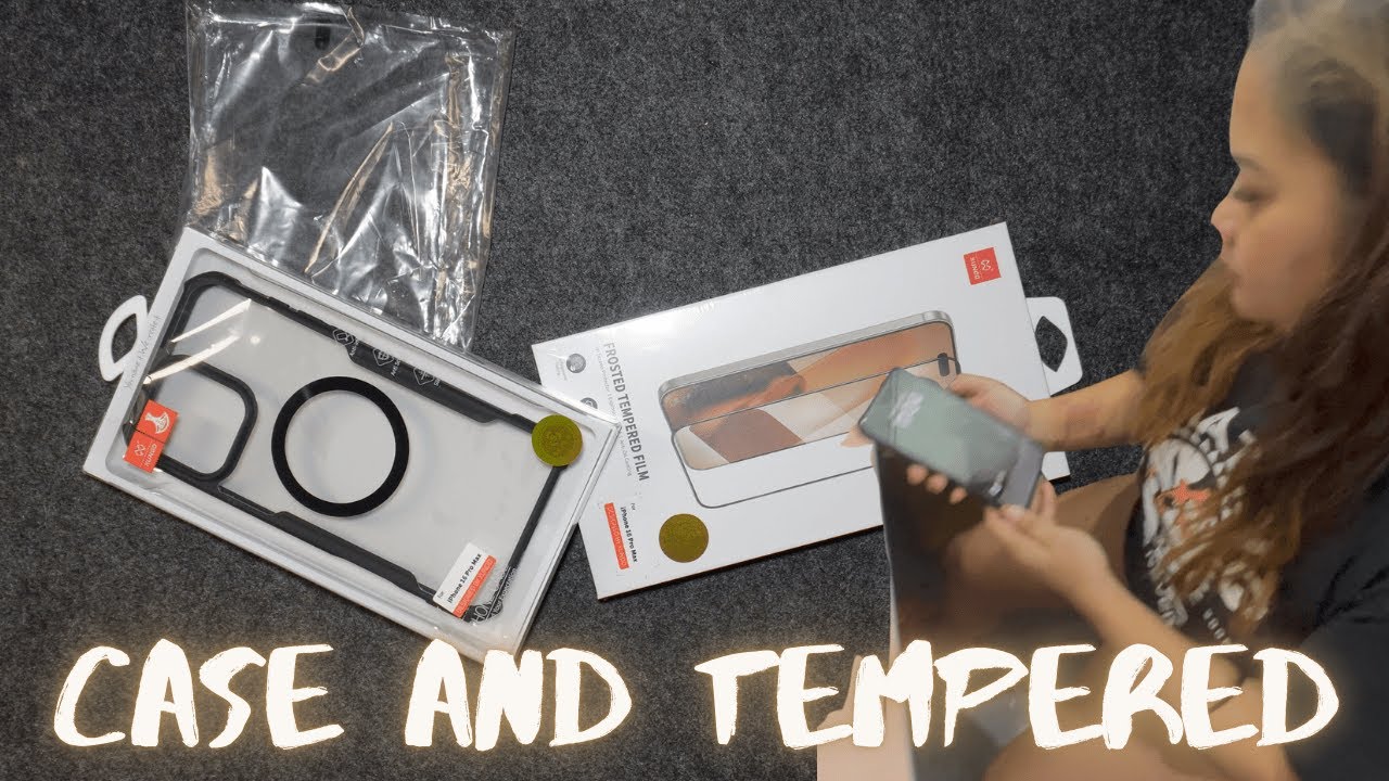 XUNDD CASE AND TEMPERED INSTALL WITH MASUNGIT NA TINDERA!