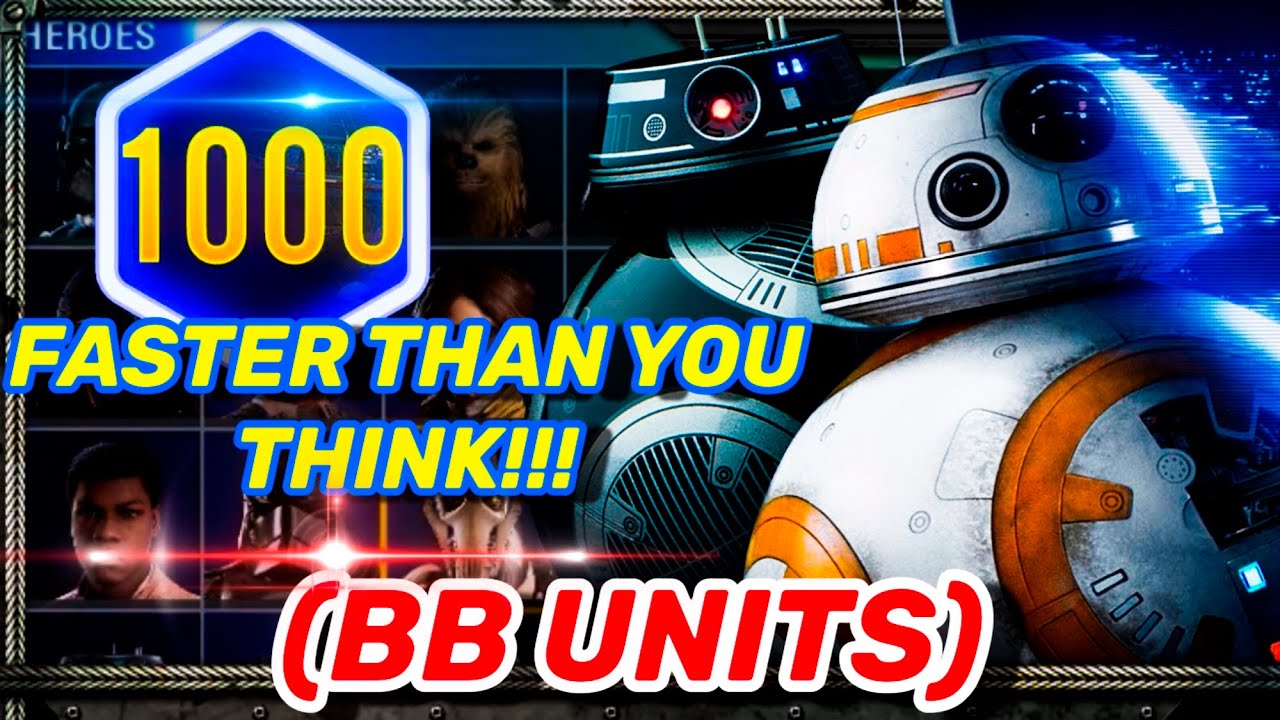 How To MAX BB-8 & BB-9E IN MERE DAYS (or less...)