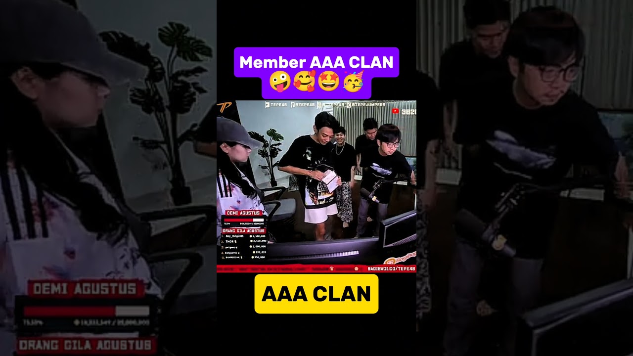 Member AAA CLAN #shorts#yb#rezaarap#aaaclan