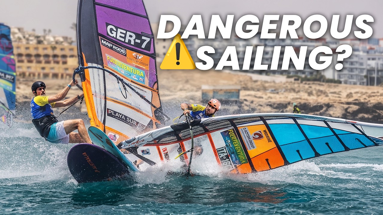 🤯 DYSKWALIFIKACJA za niebezpieczne żeglowanie? | Slalom X Worldcup 2/4