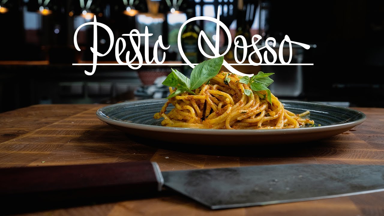 Pesto Rosso schnell gemacht – Kochen im Tal