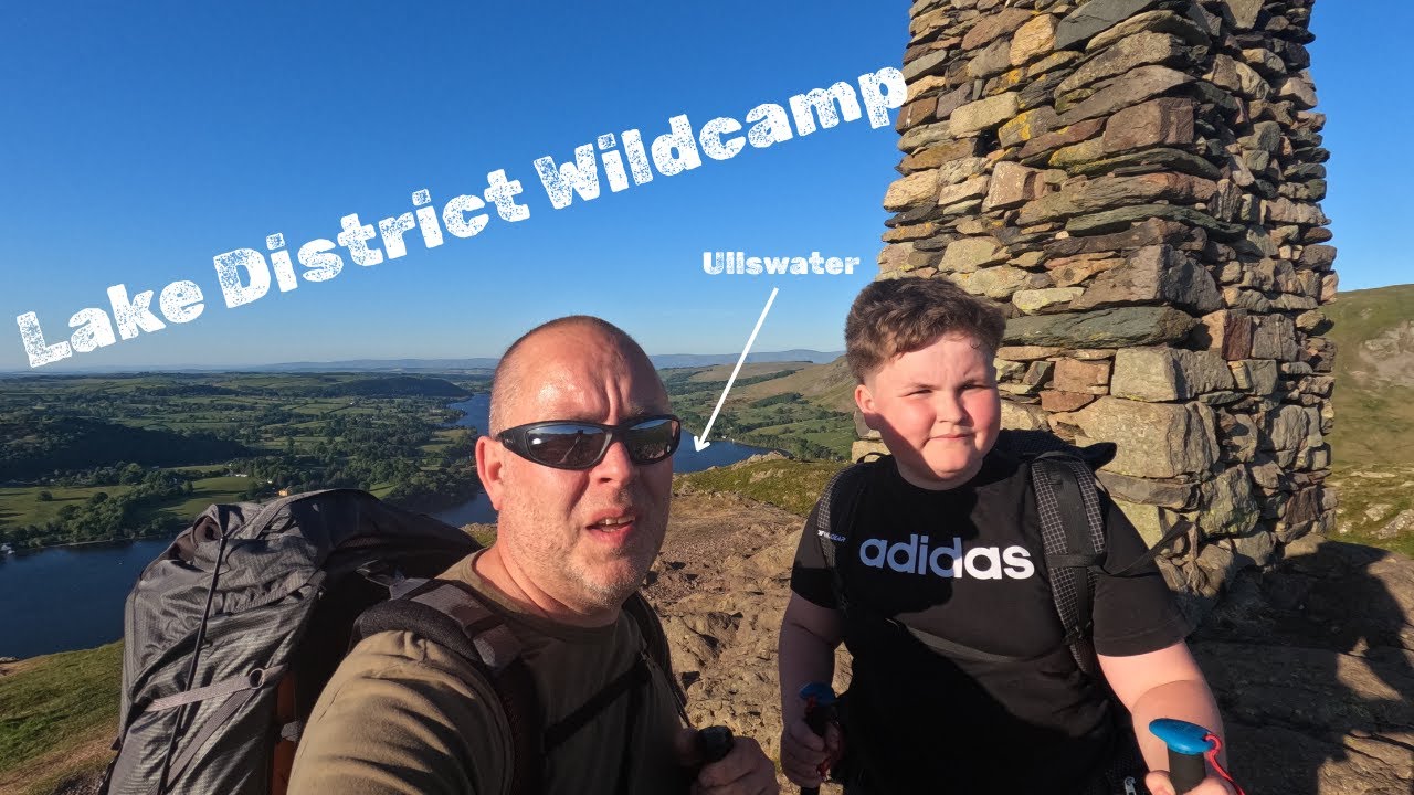 Lake District Wildcamp - With My Son Harvey