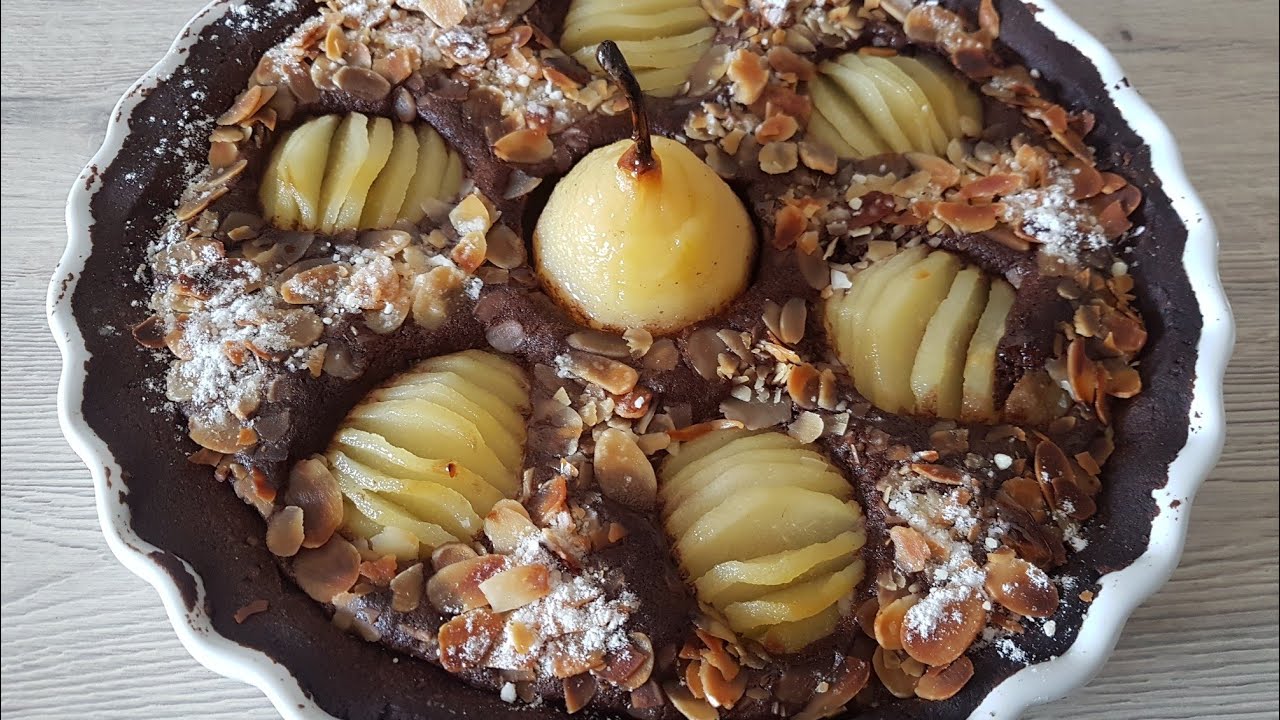 tarte aux poires/طارطة بلإجاص أو لبوعويد🍐🍐🍐