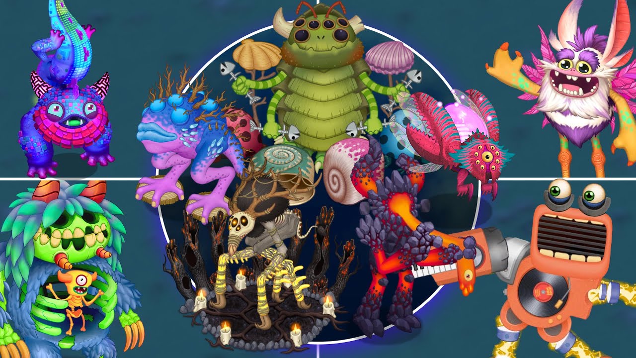 Wublin Island: All New Epic Monsters Sounds and Animations (My Singing Monsters)