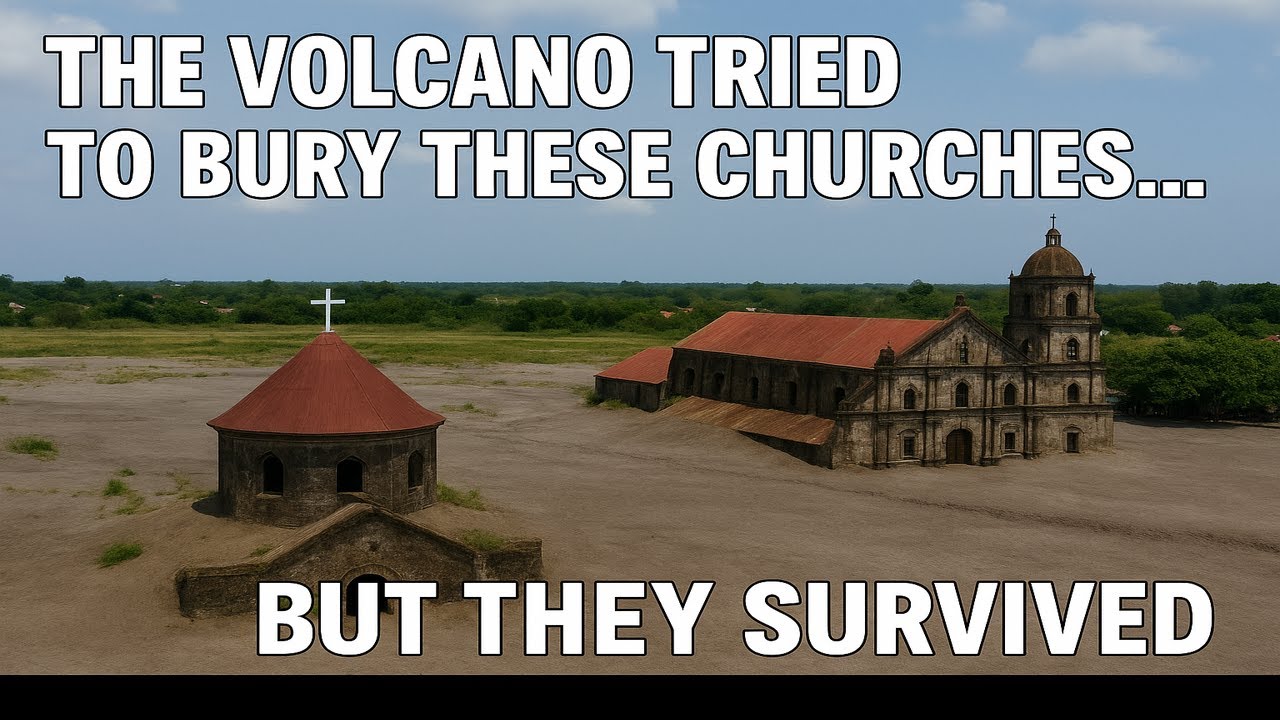 The Volcano Tried to Bury These Churches... But They Survived
