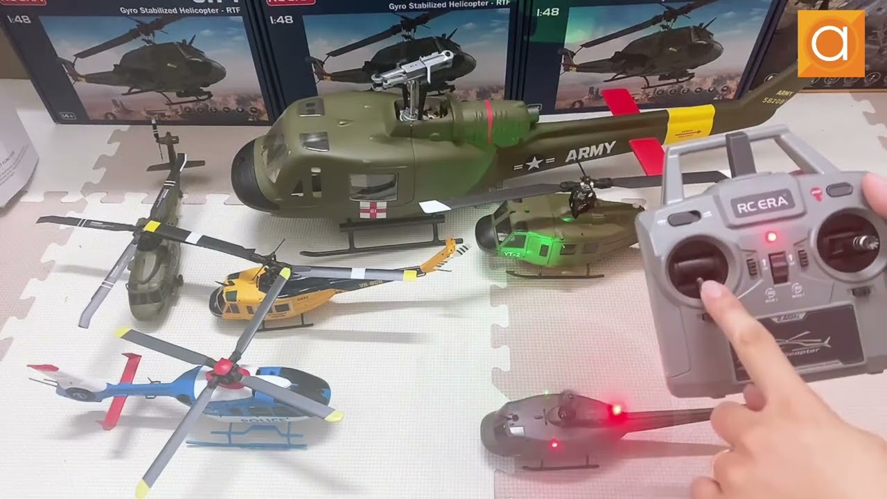 Máy bay điều khiển từ xa RC Era C032 UH 1 3D Brushless - Asun