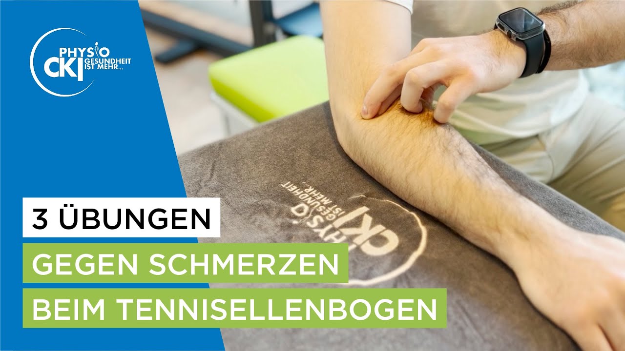3 Übungen, die dir helfen können, deinen Tennisellenbogen selber zu behandeln🔥