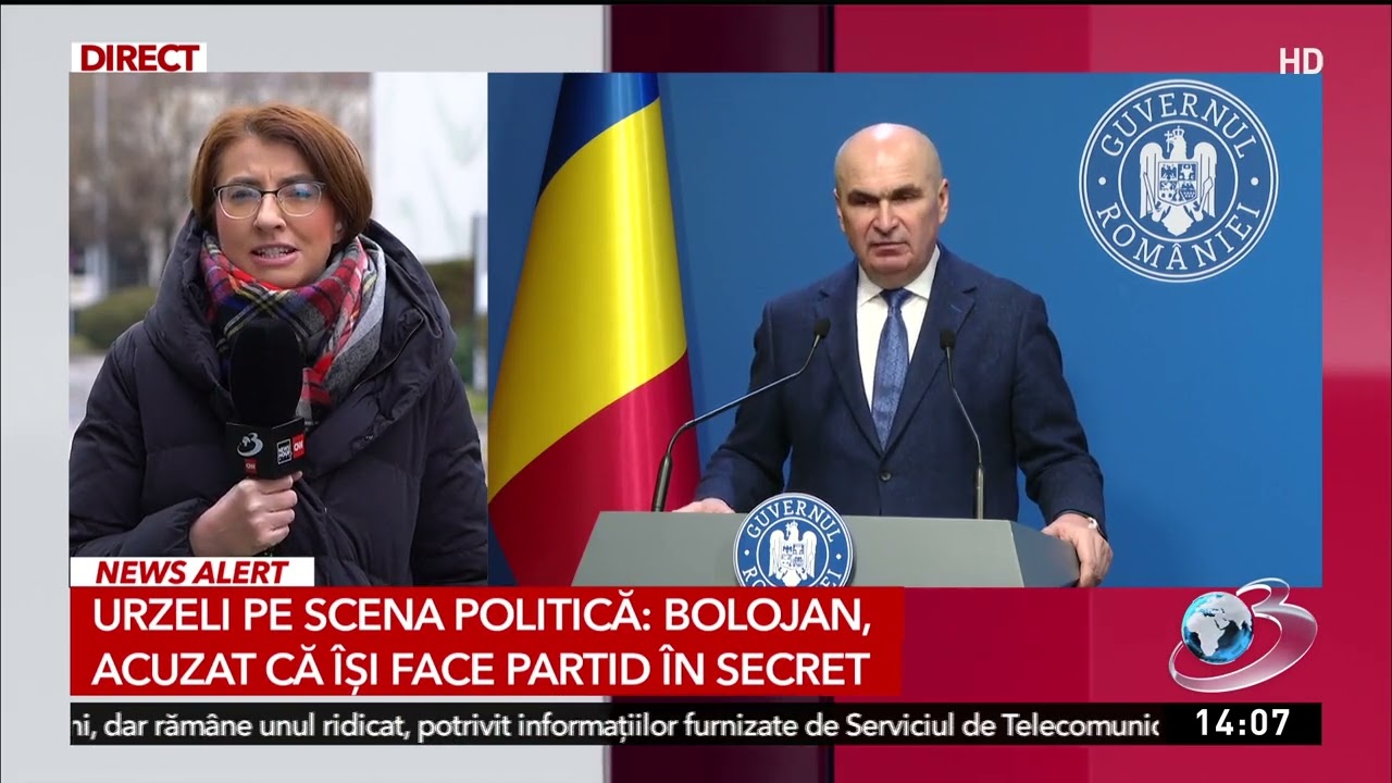 Urzeli pe scena politică: Bolojan, acuzat că &icirc;și face partid &icirc;n secret
