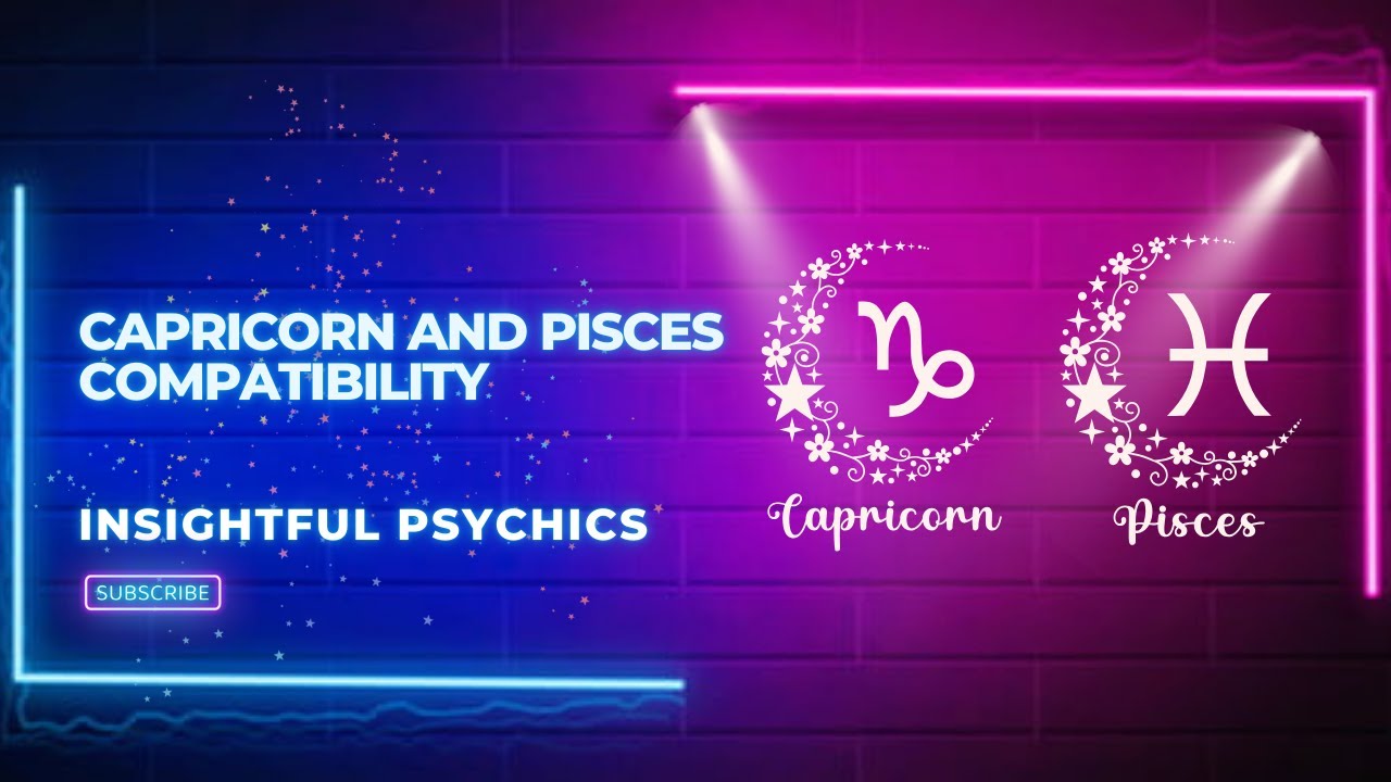 🌊 Capricorn and Pisces compatibility: Earth Meets Water in Love 🏔️