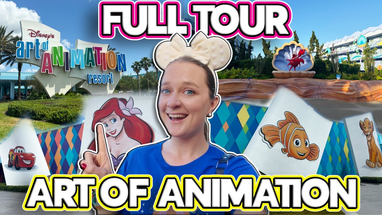 Первое пребывание в отеле Disney’s Art of Animation Resort! (Полный тур и номер 