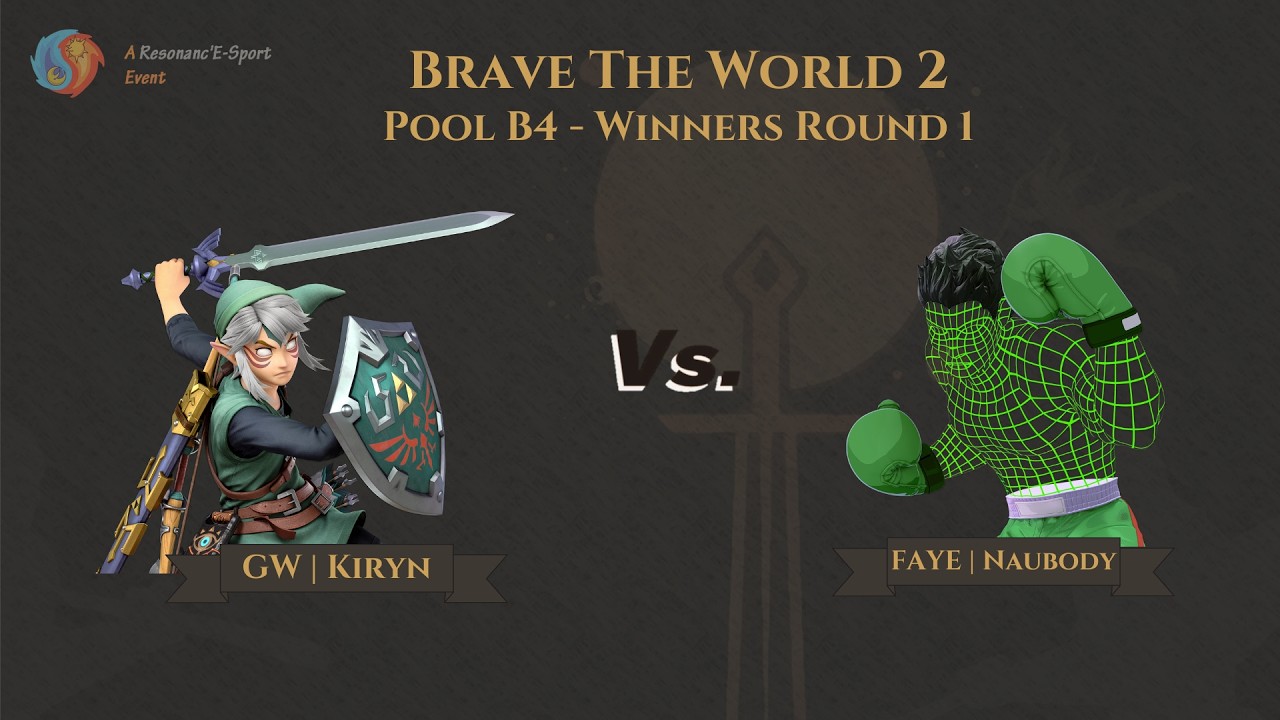 Naubody vs Kiryn - Brave The World 2 - Pool B4 - Winners Round 1