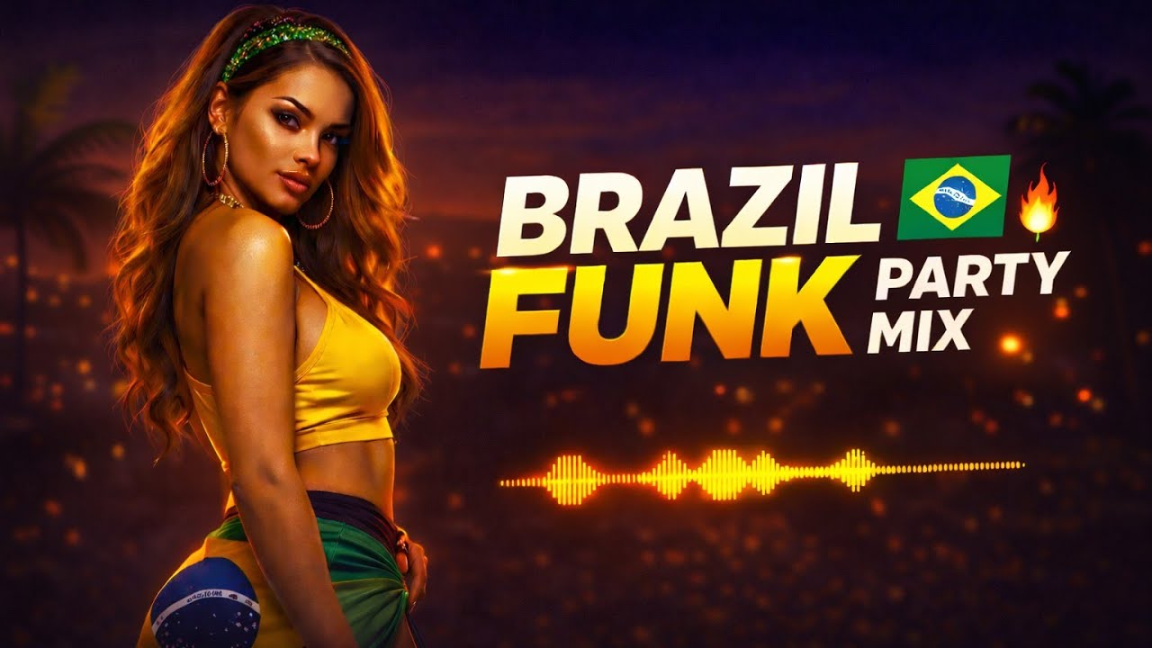 Brazil Funk Party Mix 🇧🇷🔥 | Heavy Bass Favela Night Vibes