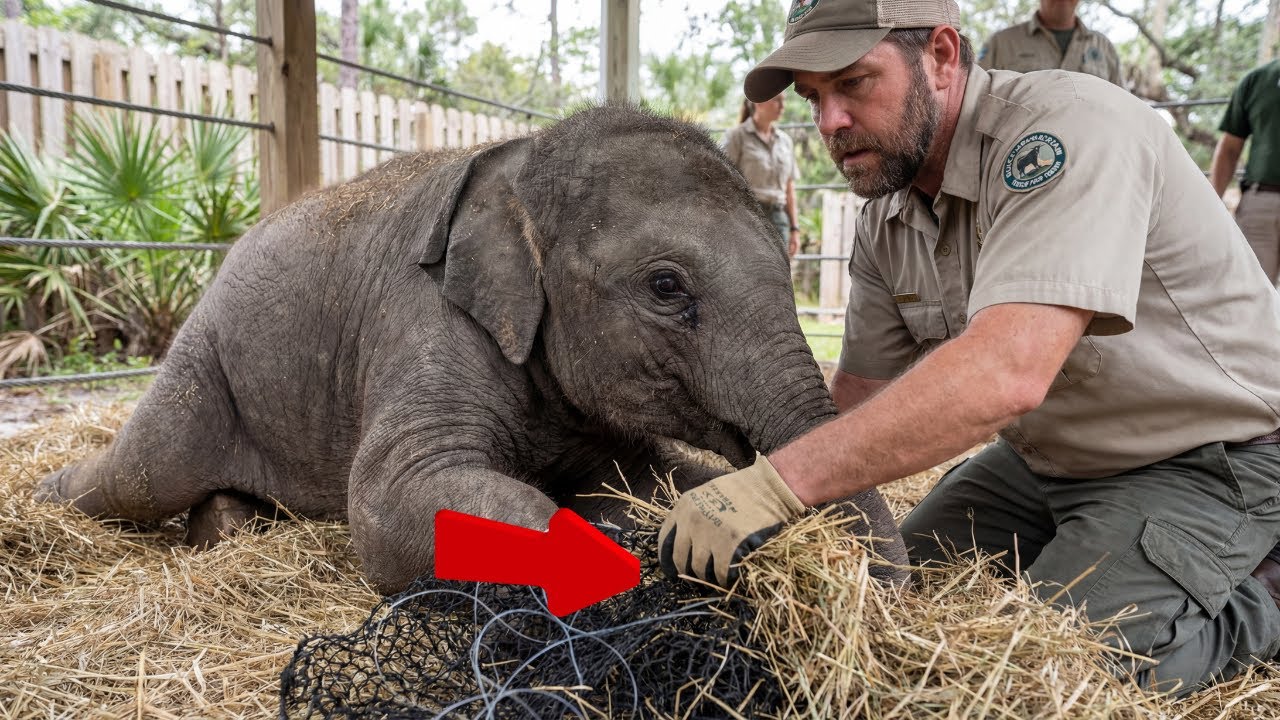 The Baby Elephant Couldn’t Stand—What the Keeper Saw Under It Was Unthinkable.