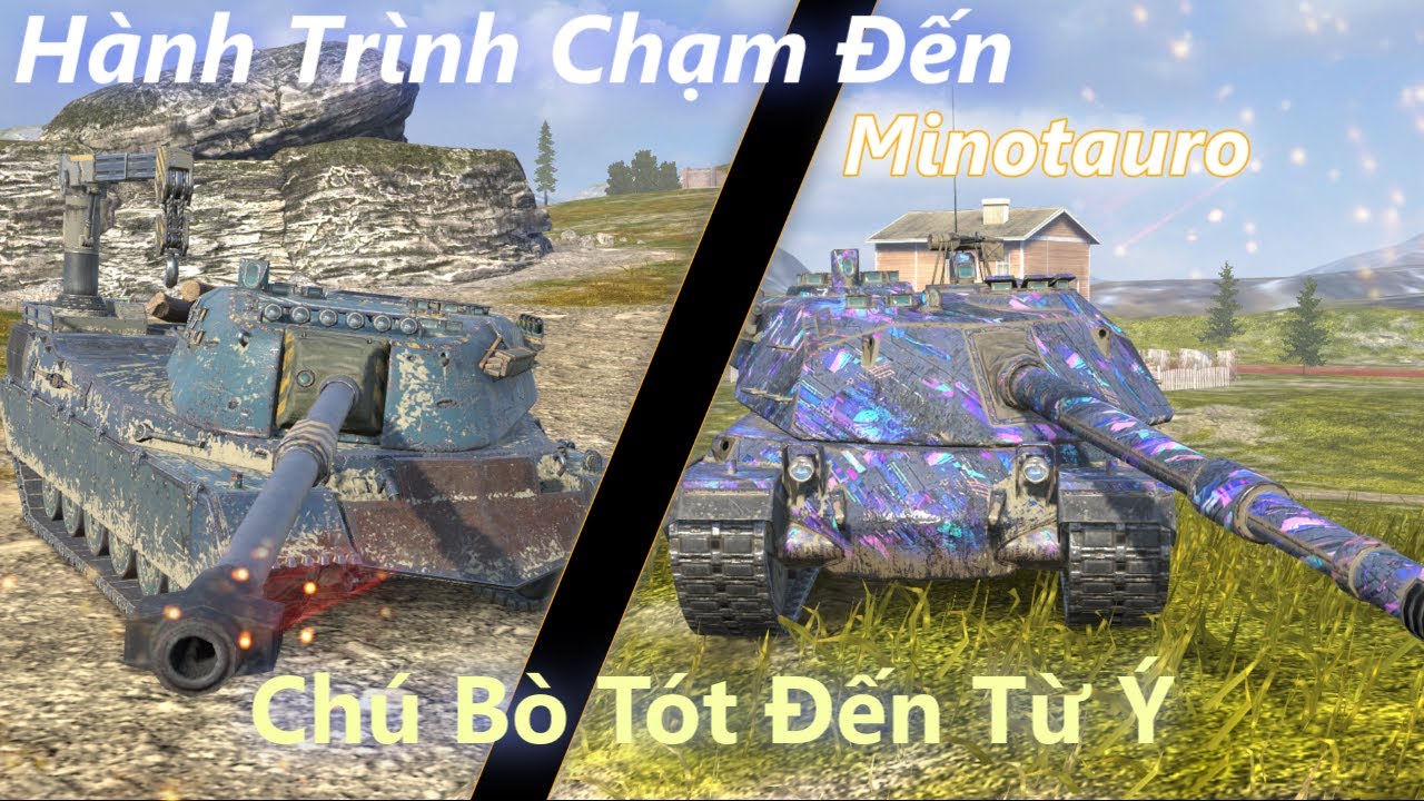 Hành Trình Chạm Đến Minotauro : Chú bò tót đến từ ý (P2)/NX_WOTB/World of Tanks Blitz