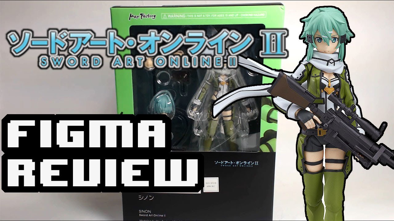 figma 241 - Sinon (Sword Art Online II) Action Figure Review