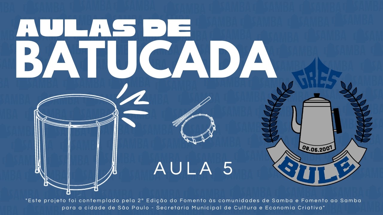Aula 5: Batucada com Cesinha Pivetta