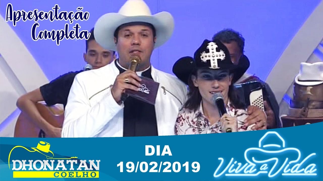 Dhonatan Coelho no programa 