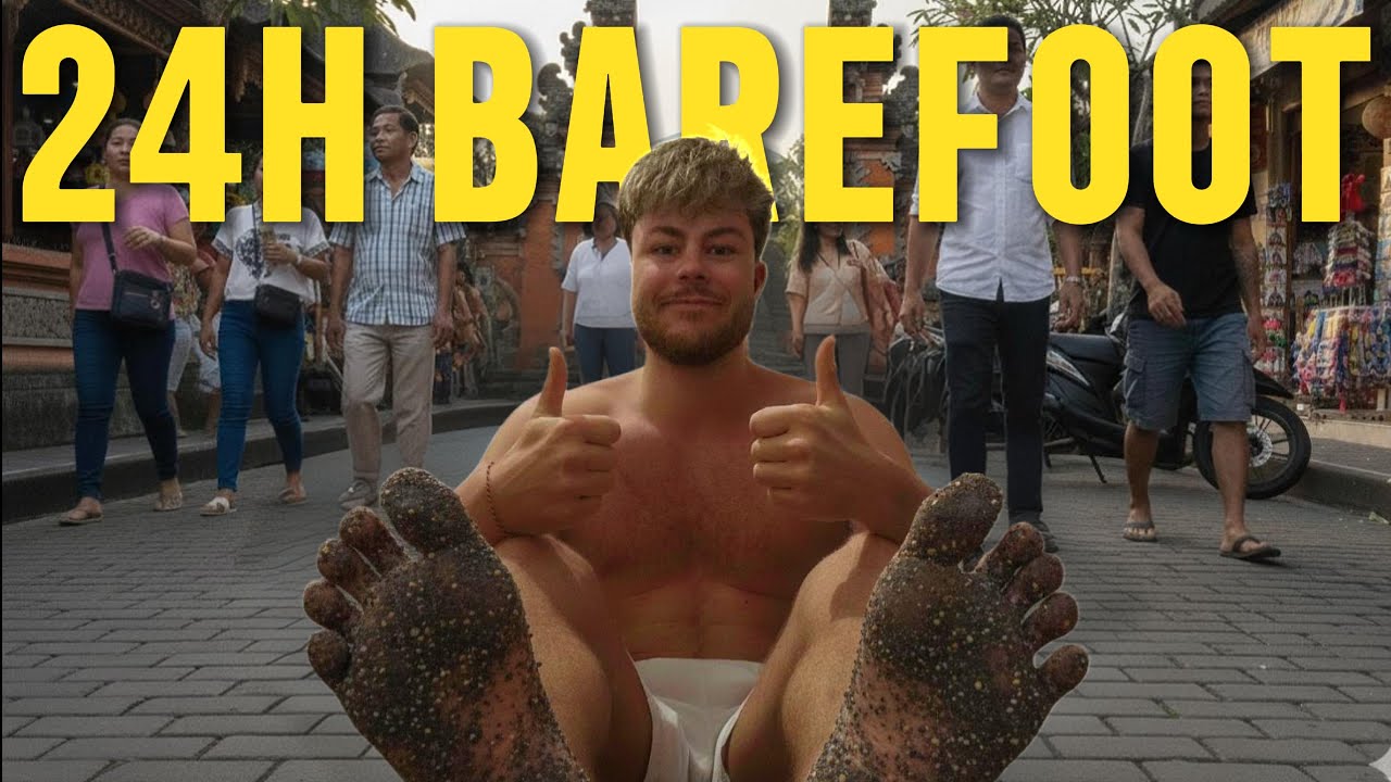 I Spent 24 Hours Barefoot in Bali