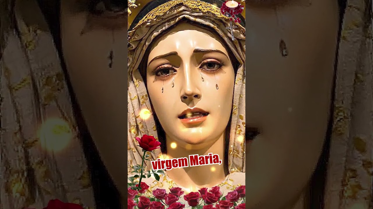 Se voc&ecirc; passar por aqui e n&atilde;o agradecer &agrave; Virgem Maria, ela ficar&aacute; triste. Am&eacute;m.