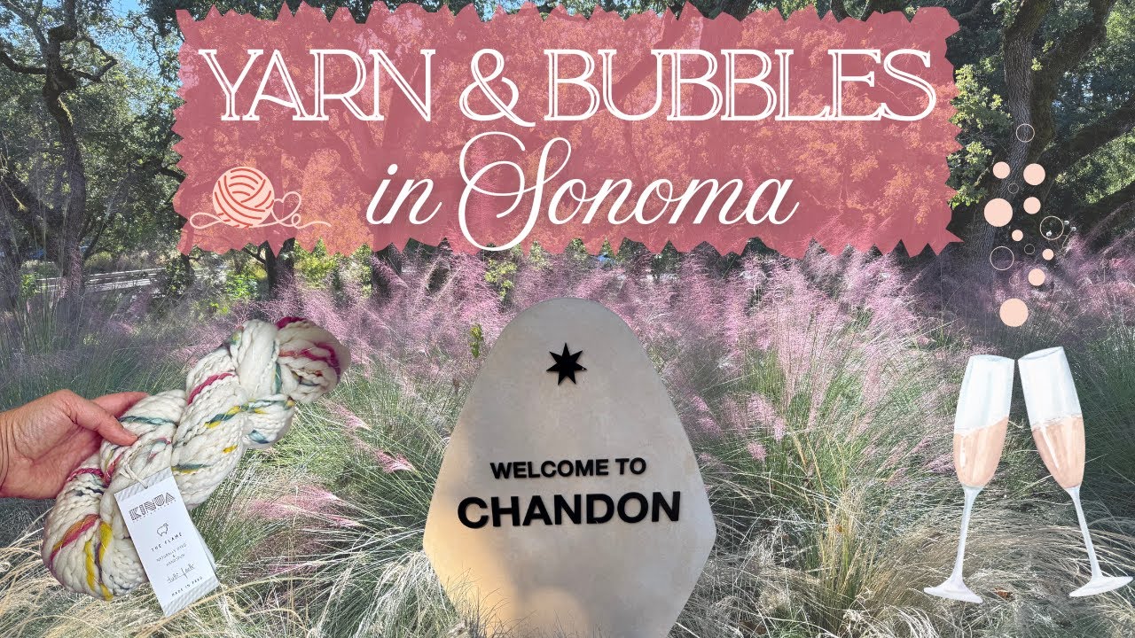 64. ✨ A Surprise San Francisco Layover ✈️  Noma Knits and Domaine Chandon Visit