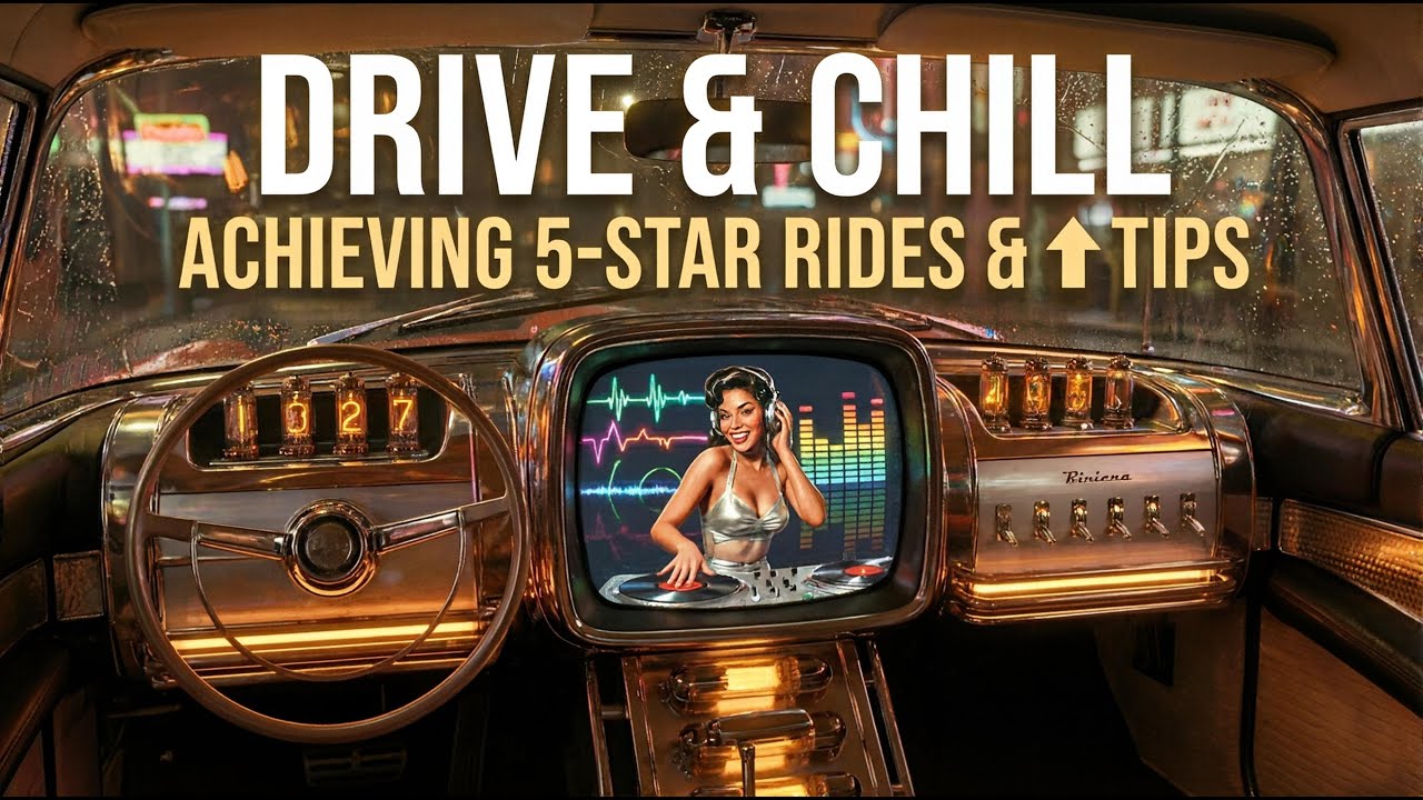 Lofi Music for Uber & Lyft Drivers &ndash; FareVibes Rideshare Vocals 2025