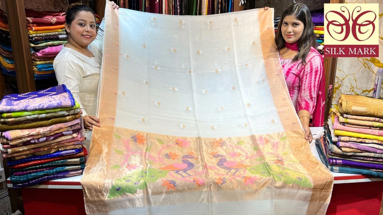 Muslin Tissue/ Silk Linen/ Matka Paithani & Pure Tussar Pen Kalamkari Sarees from Prativa Collection