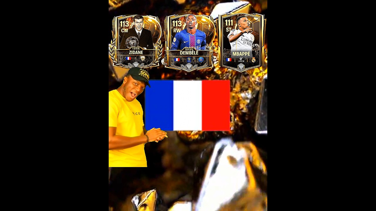 Zidane, Dembele, Mbappe? 🇲🇫🤯#eafc #fcmobile #eafc26 #fcmobile26 #fc26