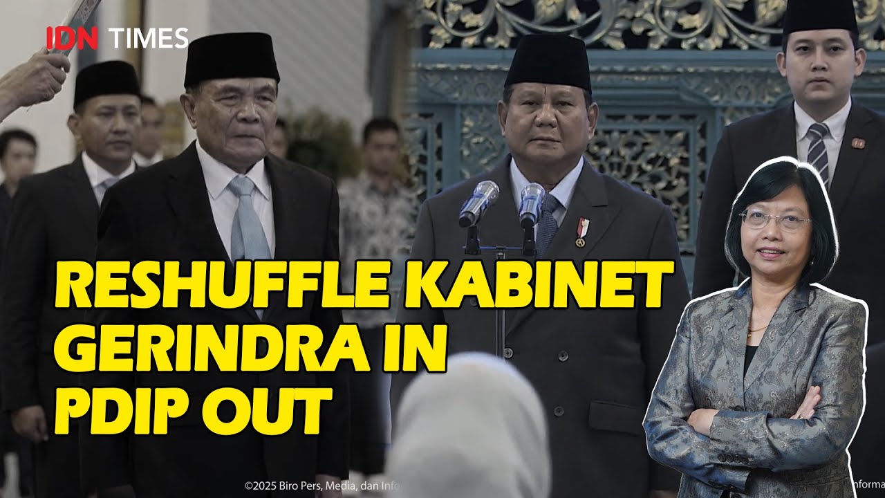 [PoV Times] Reshuffle Kabinet Gerindra In PDIP Out