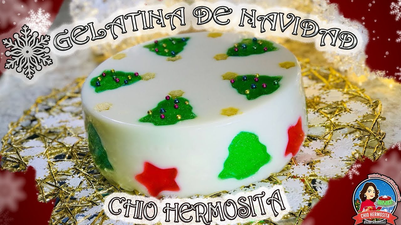 GELATINA NAVIDEÑA 🎄🎅🏽 arbolitos de NAVIDAD🎄 sobre mesa🙌🏻🎉🎁🎊🎅🏽