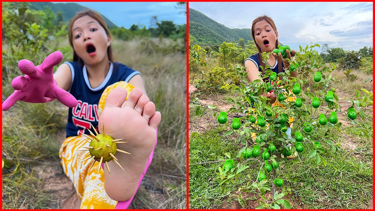 Survival Skills: SMART idea and USEFUL with single mom in forest 
