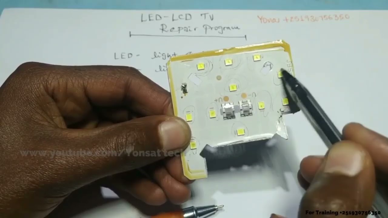 Smart Tv repair Course 1 የፍላት ቲቪ ጥገና ክፍል 1