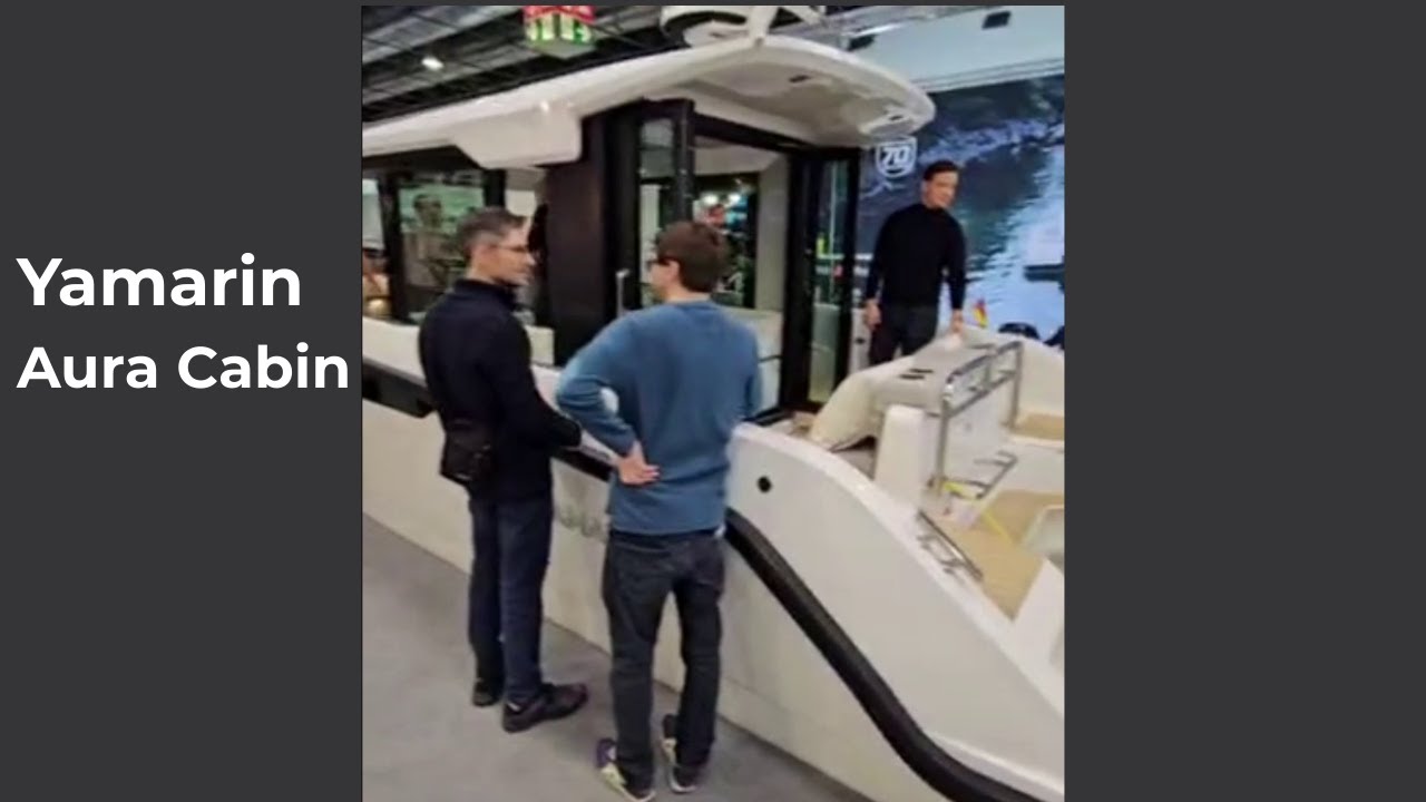 Yamarin Aura Cabin на выставке катеров 2026 | Первое знакомство