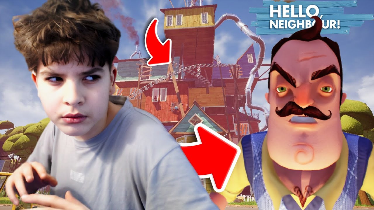 SOUSED A JEHO OBŘÍ DŮM 😱🤩 | Holub Hello Neighbor #5 |