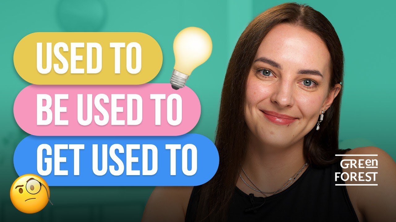 Used to, Be used to, Get used to - пояснення і правила українською