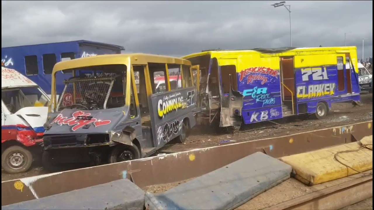 Big Van Banger Racing ,Crash For Cancer