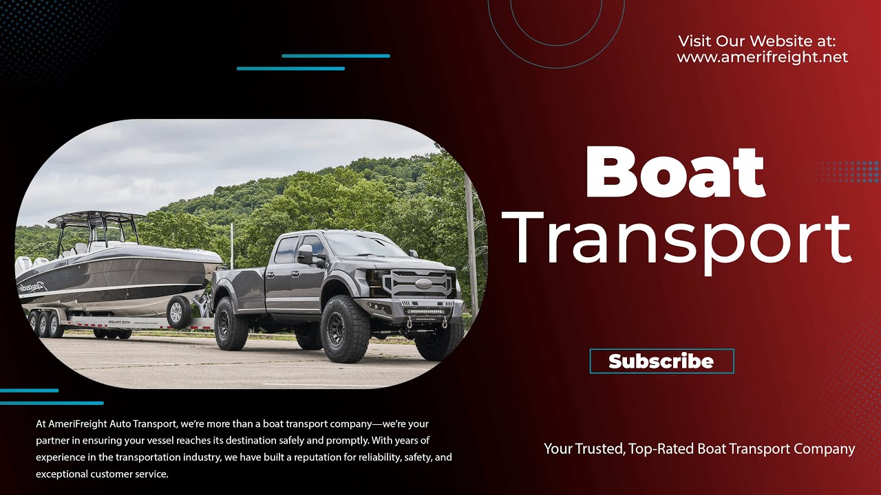 Stress-Free Boat Transport Nationwide | AmeriFreight Boat Shipping Experts