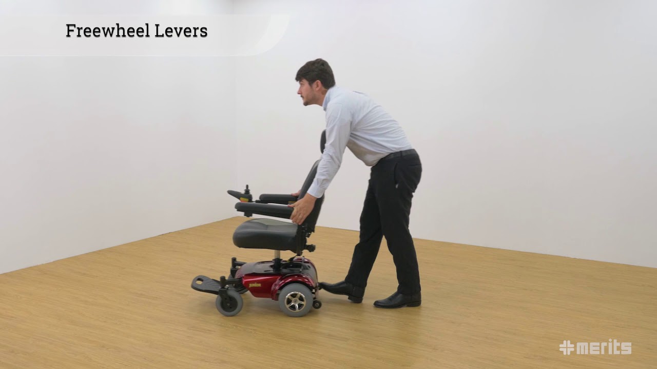 【Merits】P320 Mini Compact Powerbase Wheelchair