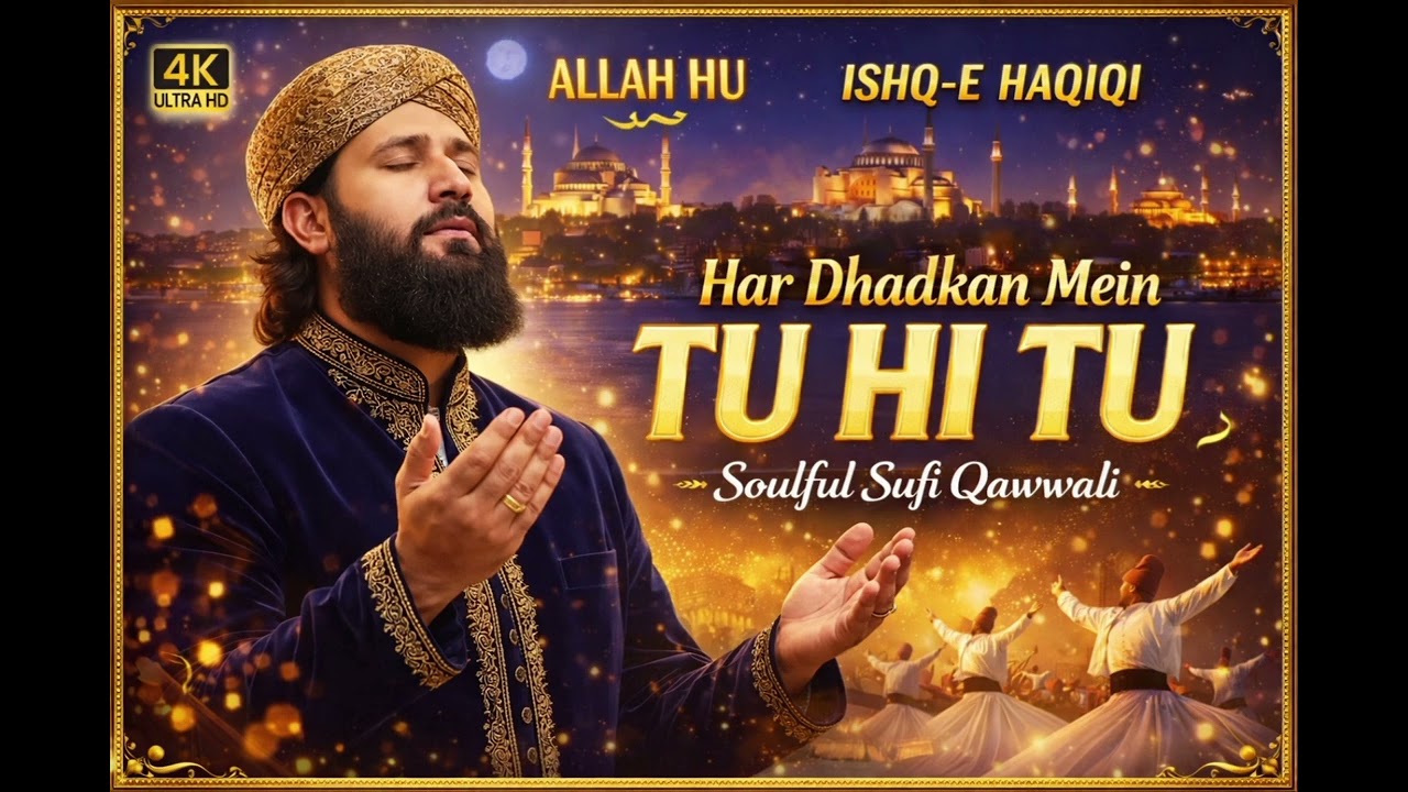 Har Dhadkan Mein Tu Hi Tu | Allah Hu | Ishq-e-Haqiqi Sufi Qawwali 2026 | Heart Touching Kalam