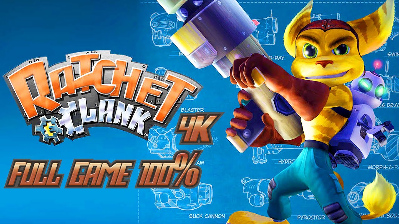 Ratchet & Clank 4K (2002) - Full Game 100%