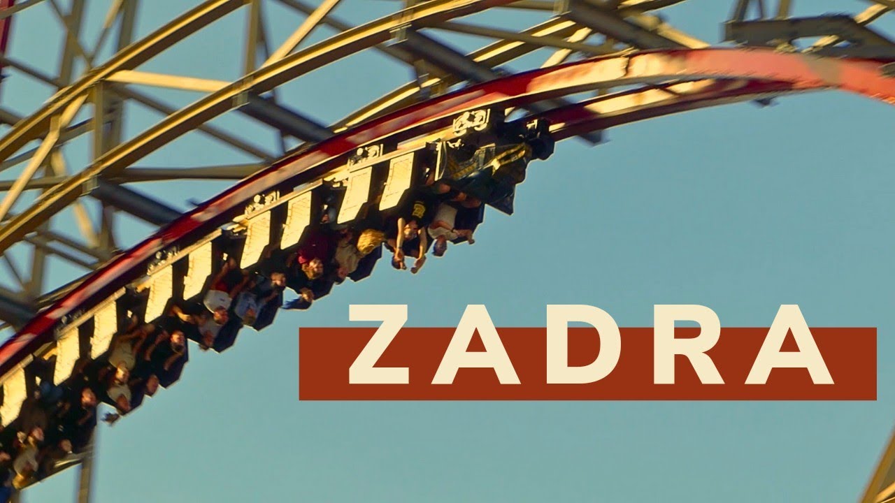 🎡ZADRA off ride 🇵🇱 meilleur roller coaster d'Europe - Energylandia