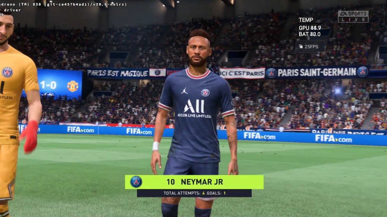 FIFA 22 ULTRA GRAPHICS 1080p on SNAPDRAGON 8 ELITE | turnip driver v20.6 is Insane 🔥