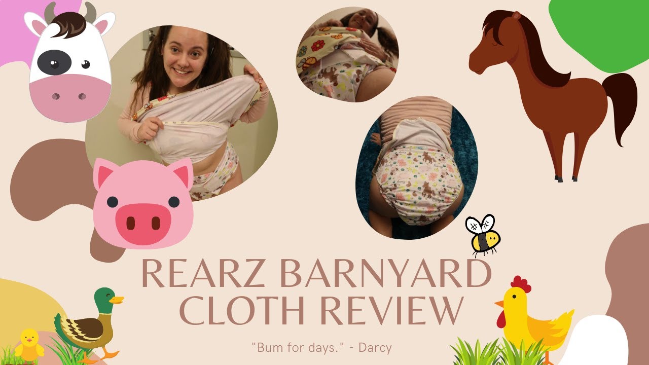 Rearz Barnyard Cloth Pocket Diaper Review