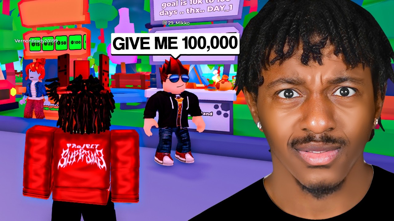 I Said YES To EVERYTHING In Roblox Pls Donate...