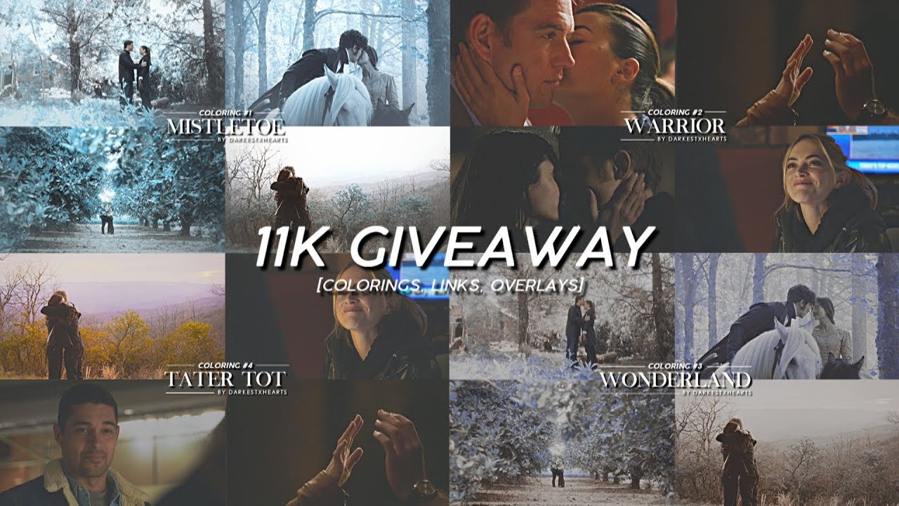 11K Giveaway | 4 Colorings, Logoless Links, 11 Overlays & More!